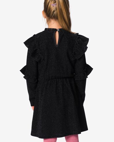 Kinderkleid aus Jersey normale Passform schwarz schwarz - 30899004BLACK - HEMA