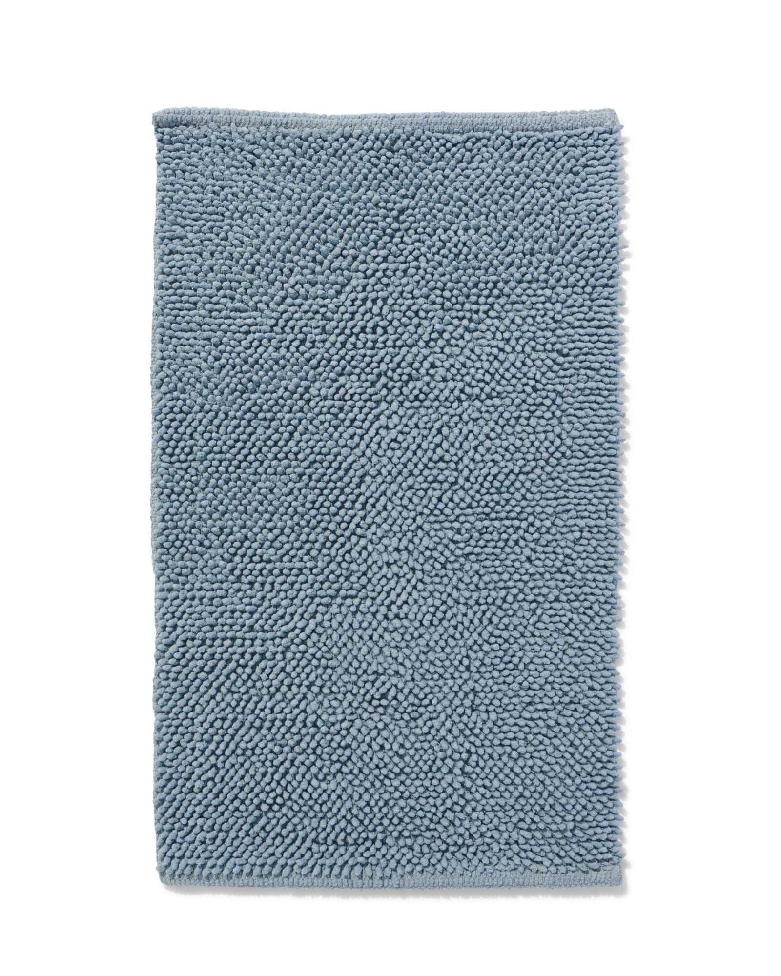 tapis de bain 50x85 cm chenille bleu glace - 5210203 - HEMA