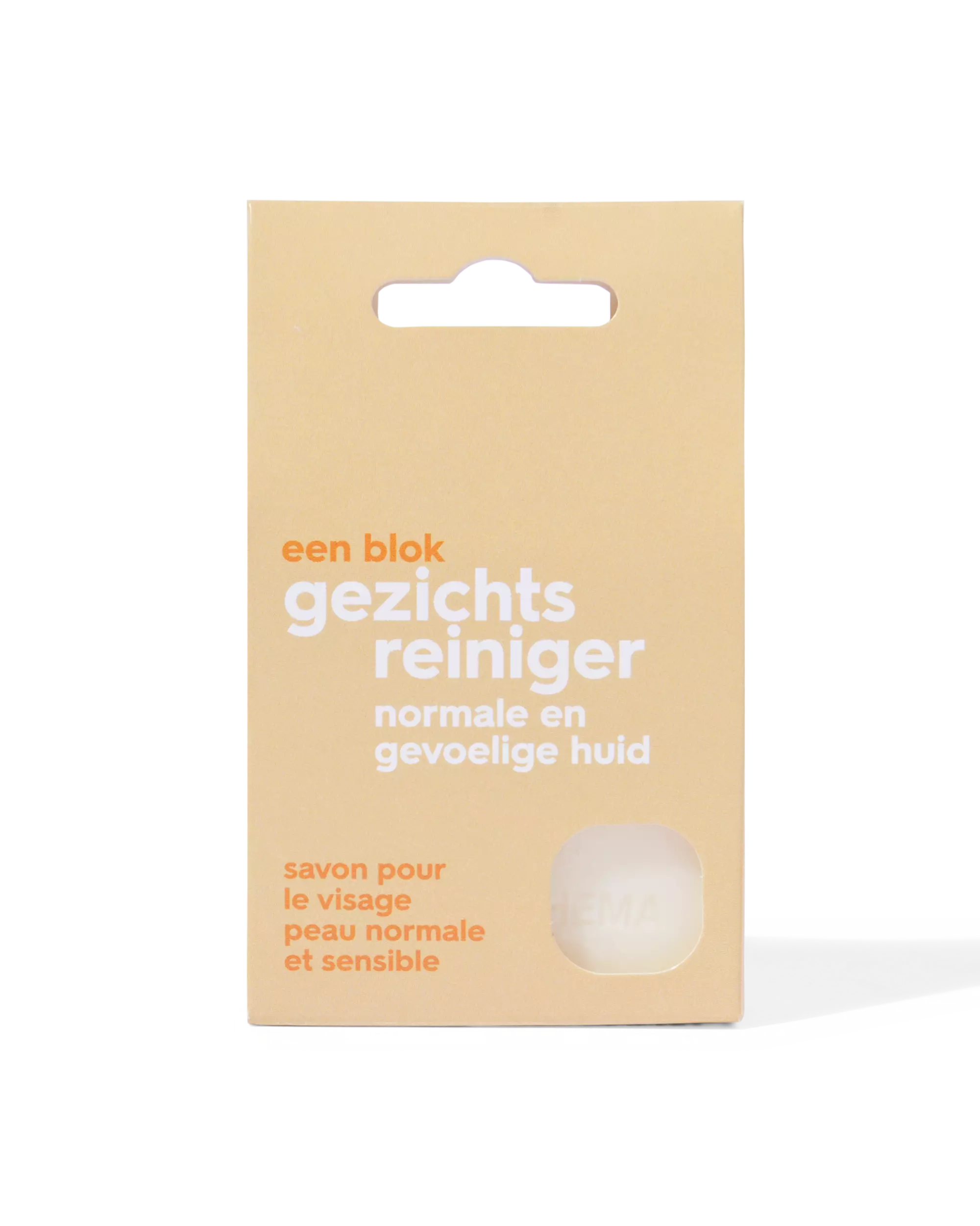 nettoyant solide visage peau sensible 65g