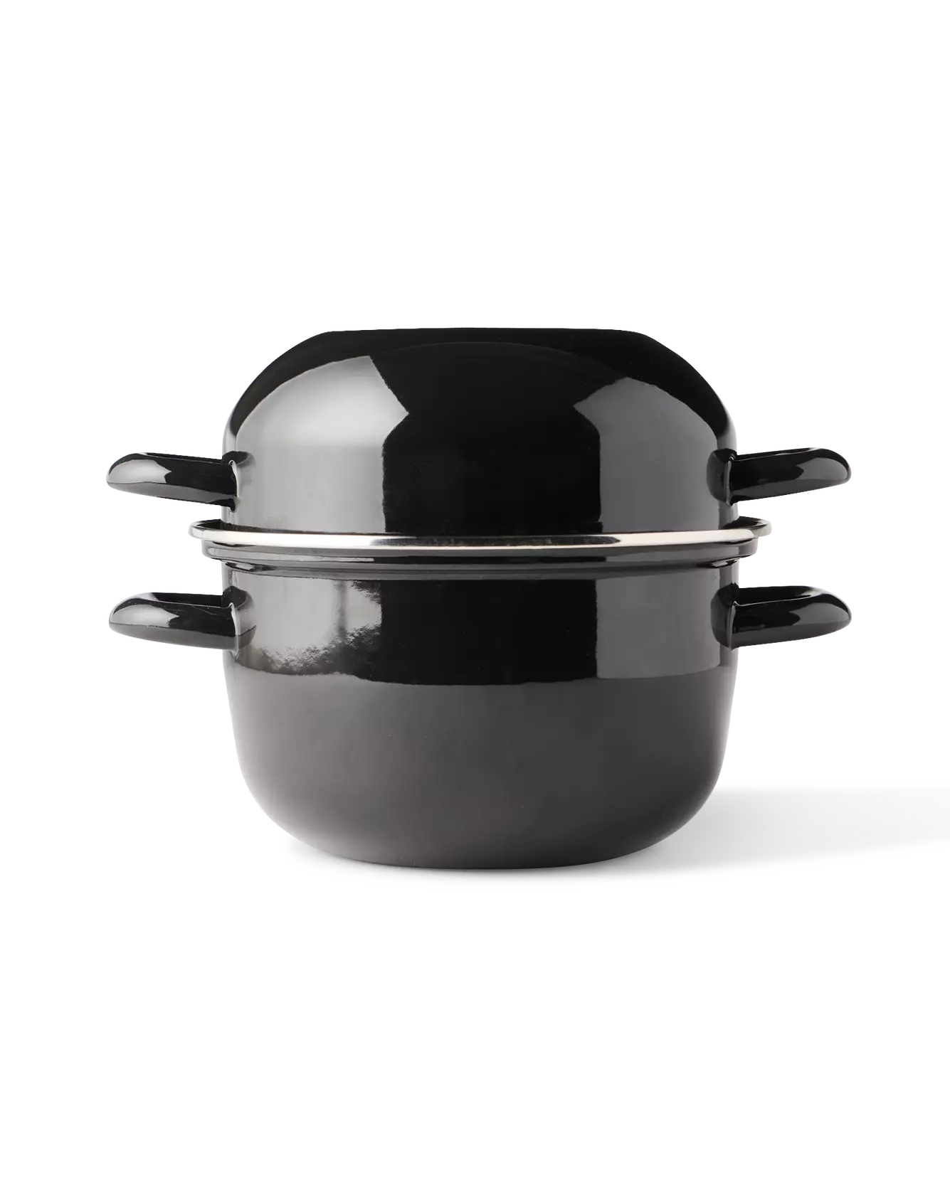 mosselpan ⌀20cm 2.5L staal emaille