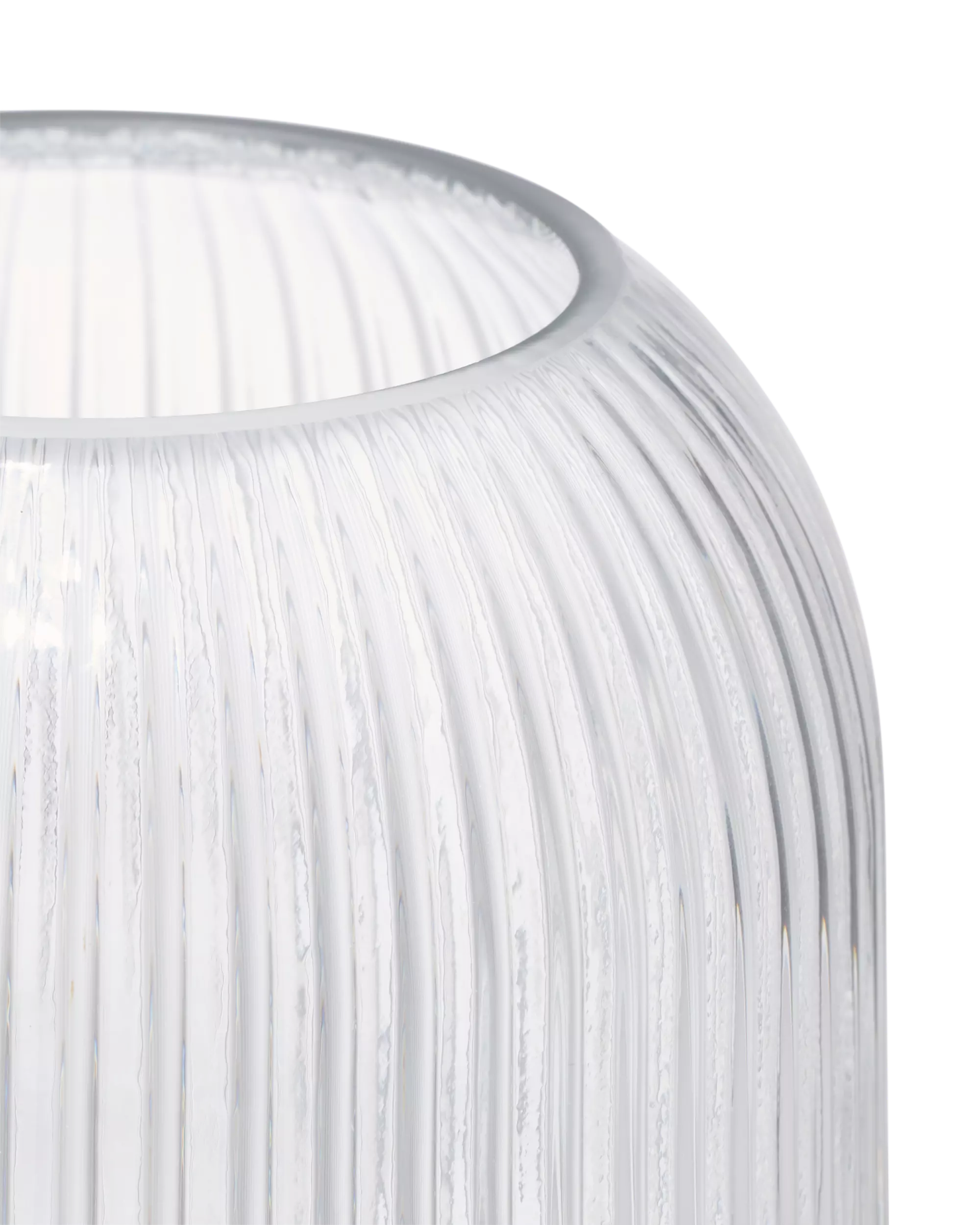 vaas ⌀6.9x27cm glas transparant