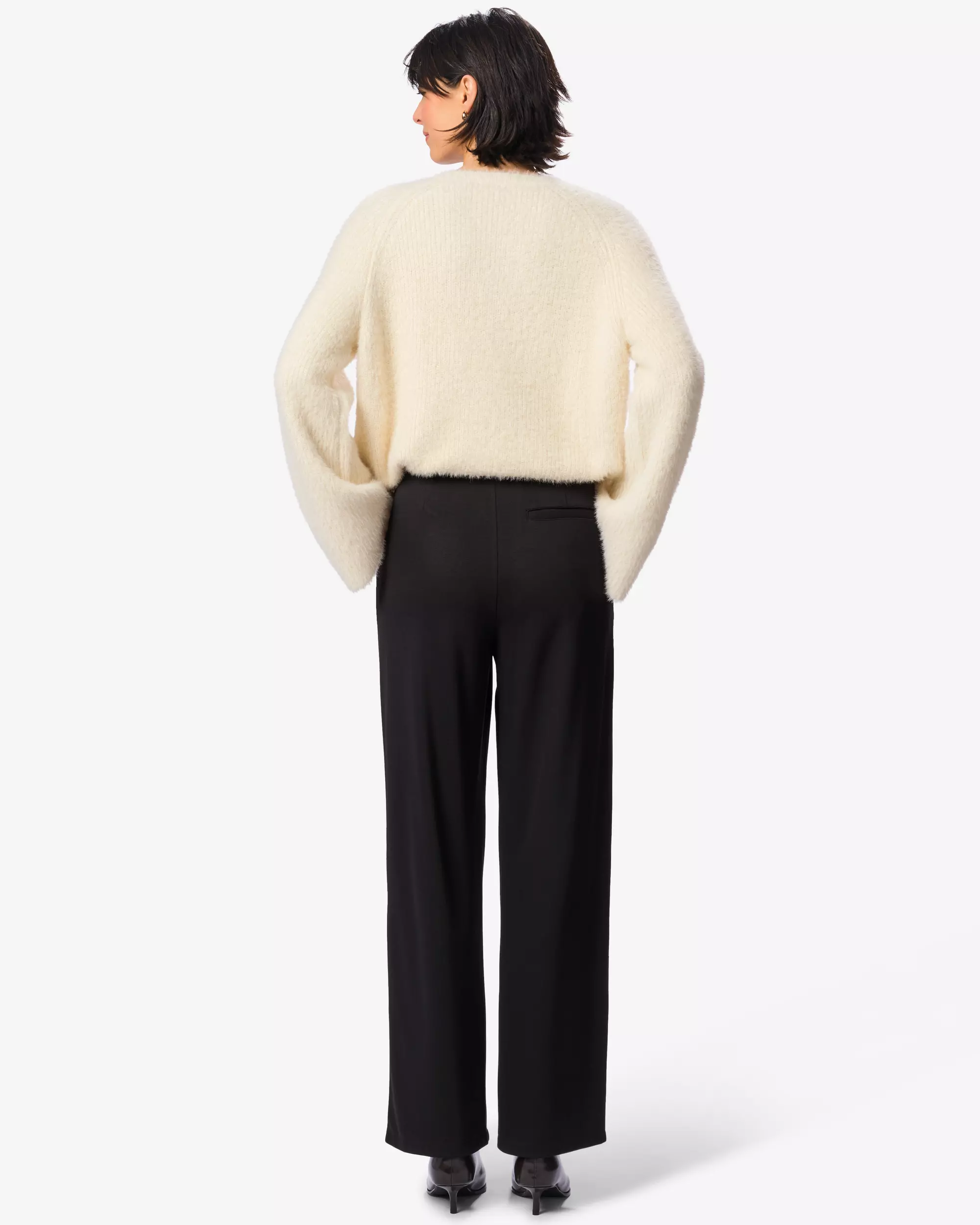 pantalon femme coupe régulière