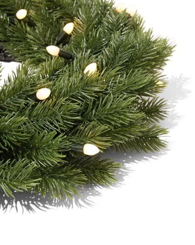 couronne no&euml;l ⌀40cm avec led - 25102012 - HEMA