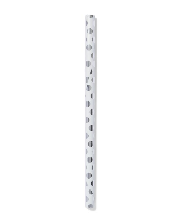 papier cadeau 200x70cm pois argent&eacute; - 14701186 - HEMA