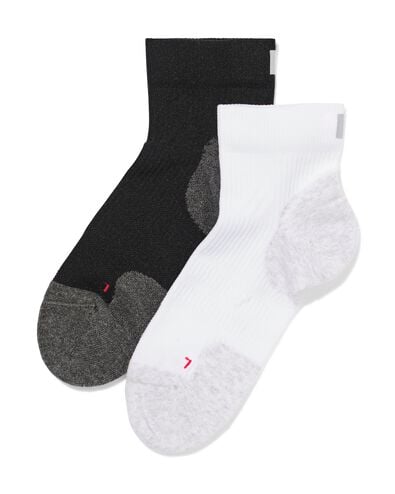 heren driekwart sportsokken - 2 paar wit wit - 4190440WHITE - HEMA