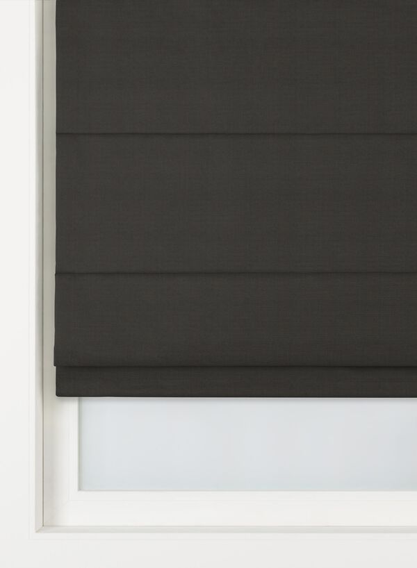vouwgordijn Amsterdam verduisterend donkergrijs - 46106752DARKGREY - HEMA