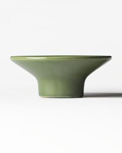 bougeoir Ø 12 x 6,5 cm Zwier céramique vert