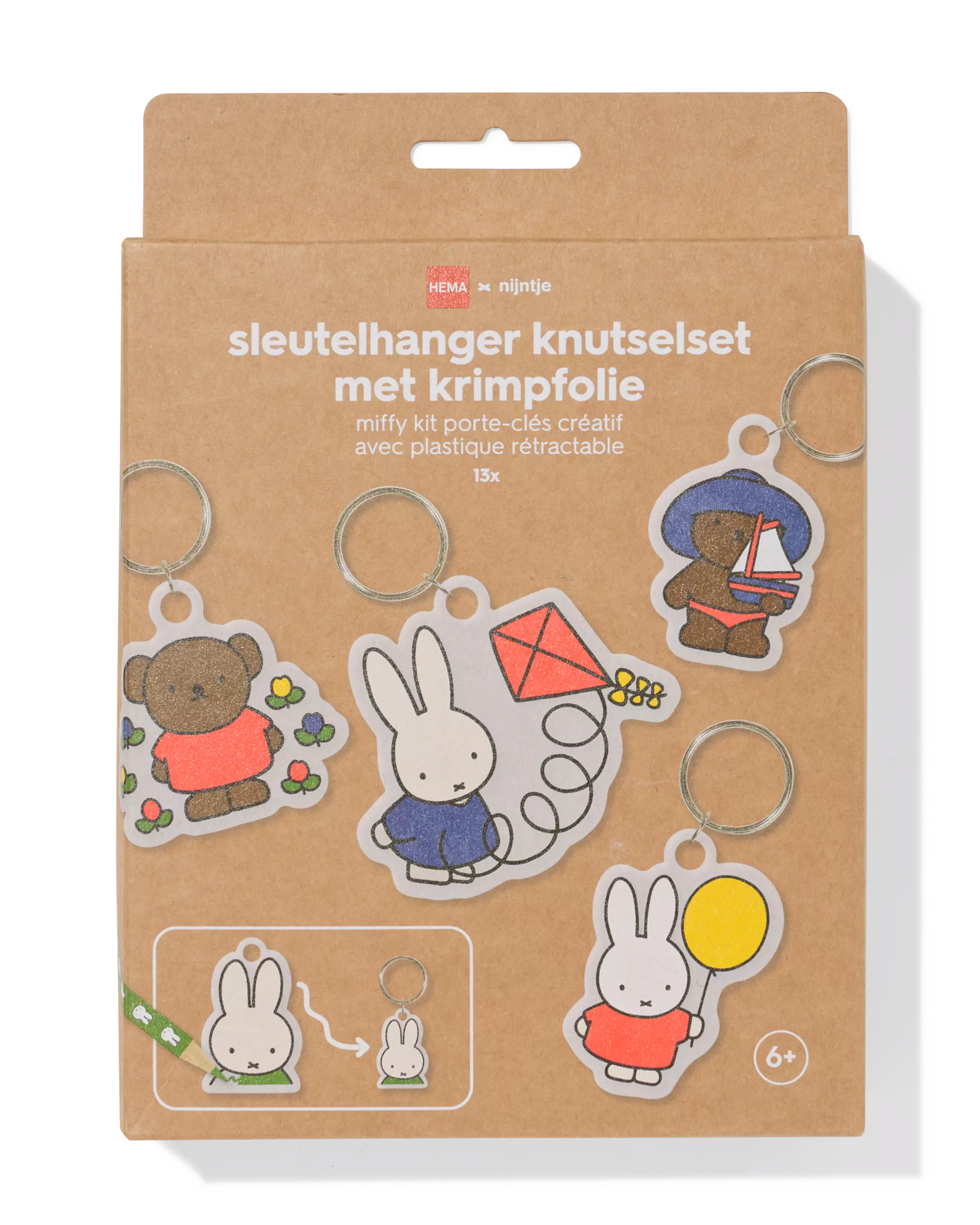 nijntje krimpfolie sleutelhangerset