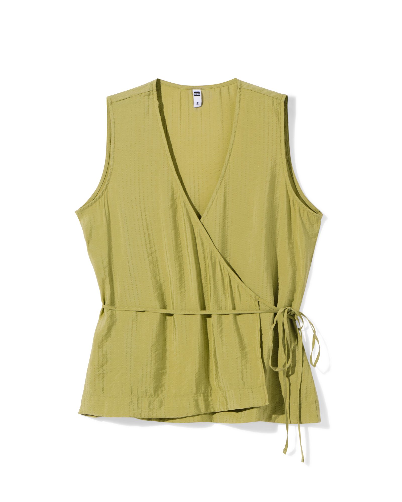 dames top Ida  groen - 36251580GREEN - HEMA