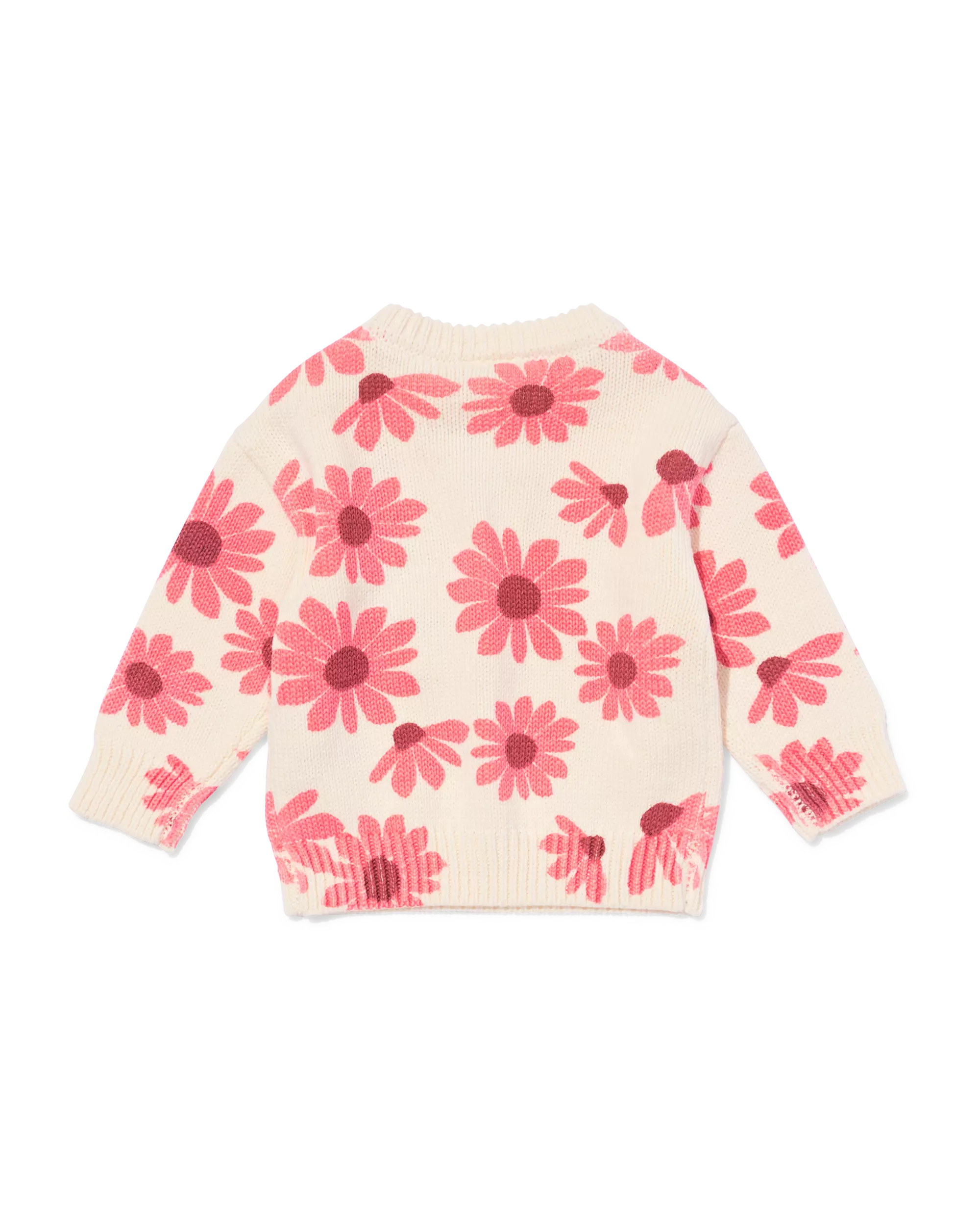 pull bébé fleurs