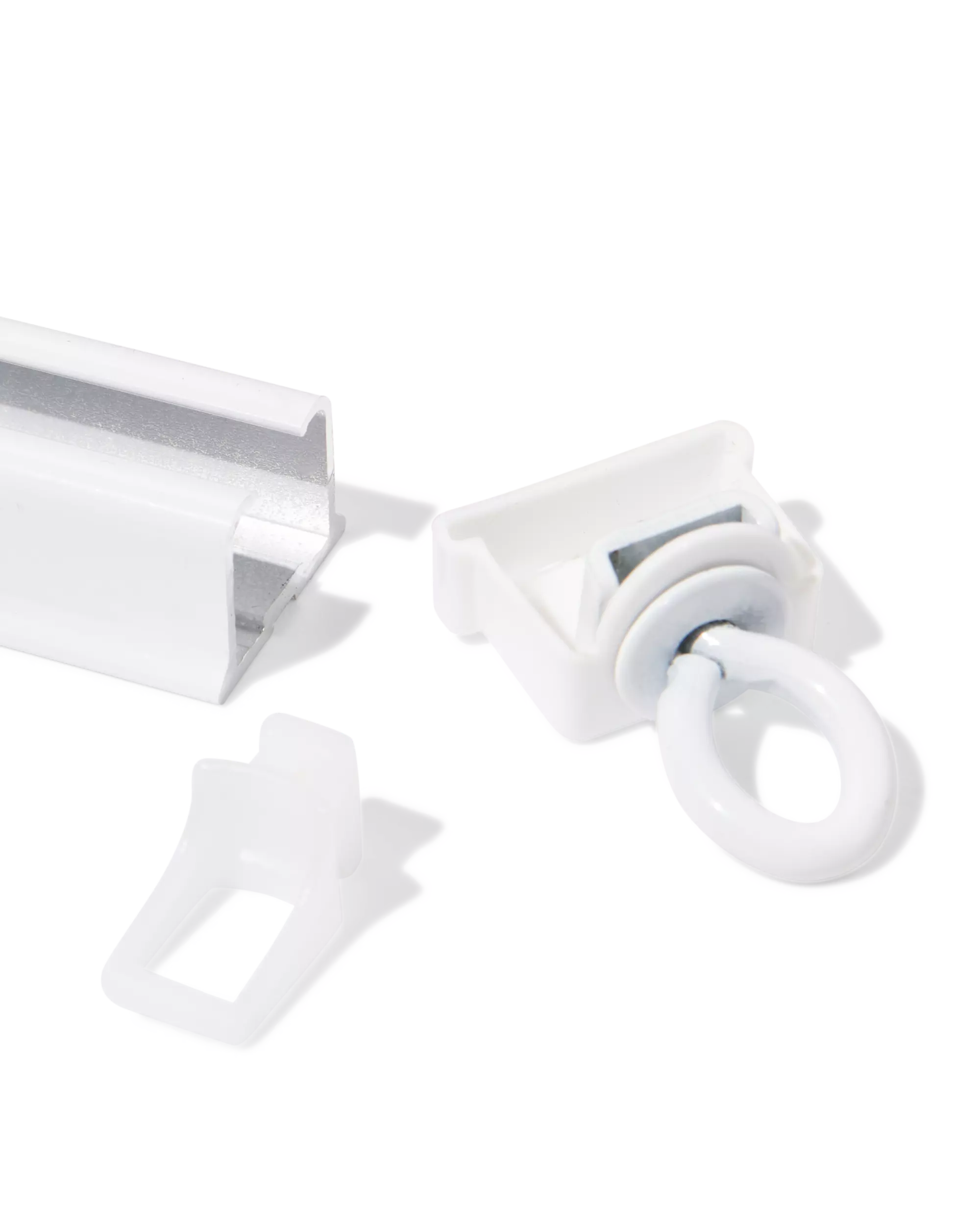 rail en U basique 150 cm blanc