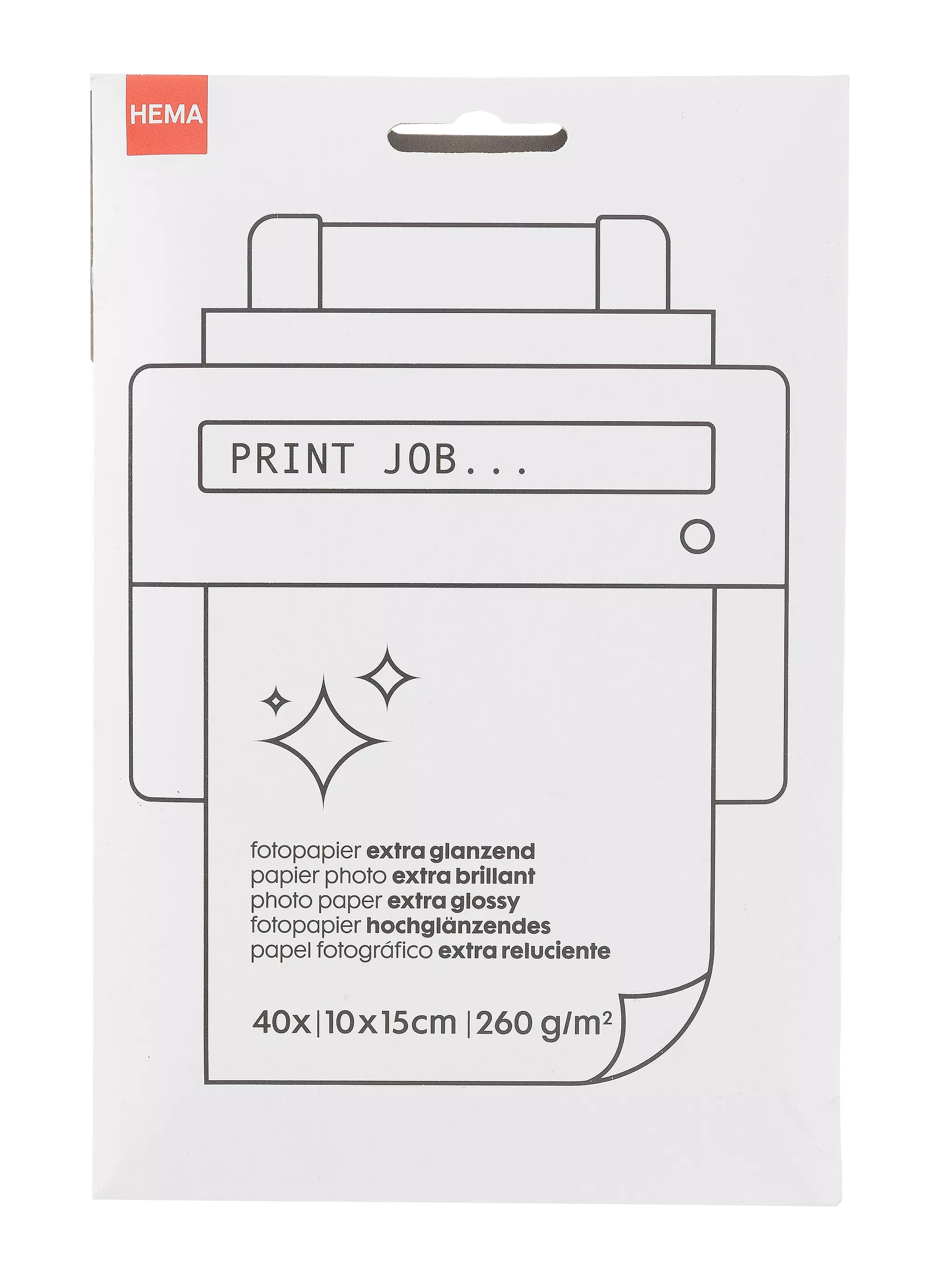 glossy fotopapier