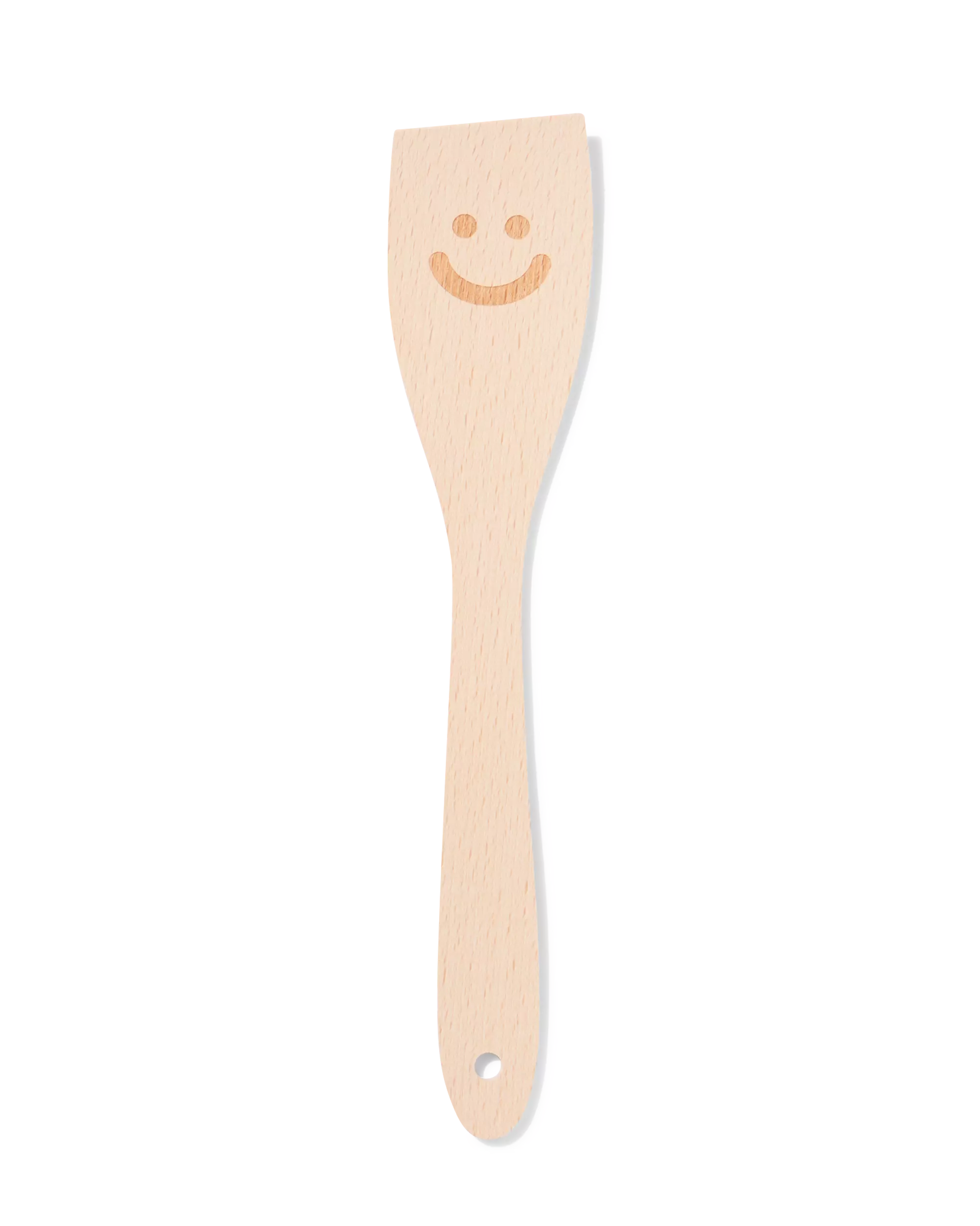 houten spatel gezichtje