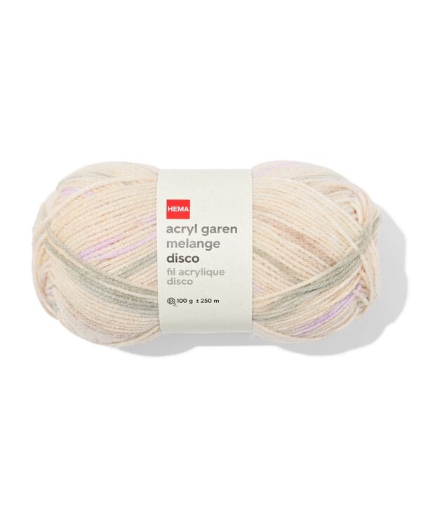 acryl garen 100g 250m melange disco