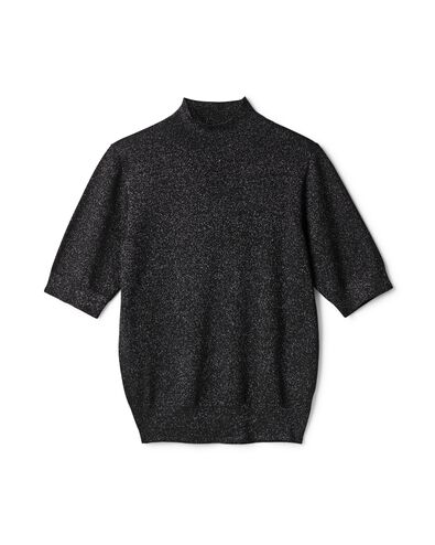 dames trui Lily met glitter zwart zwart - 36255490BLACK - HEMA
