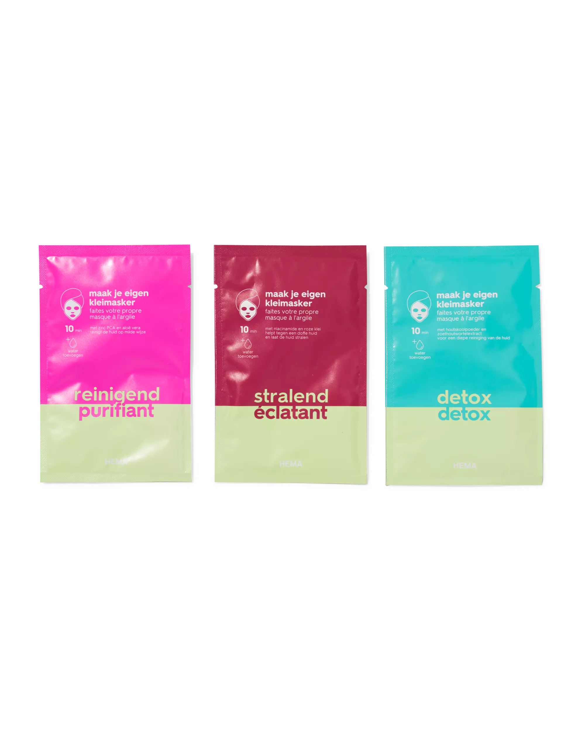 lot de 3 masques
