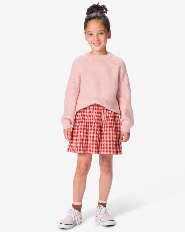 Kinderrock kariert rosa rosa - 30878104PINK - HEMA