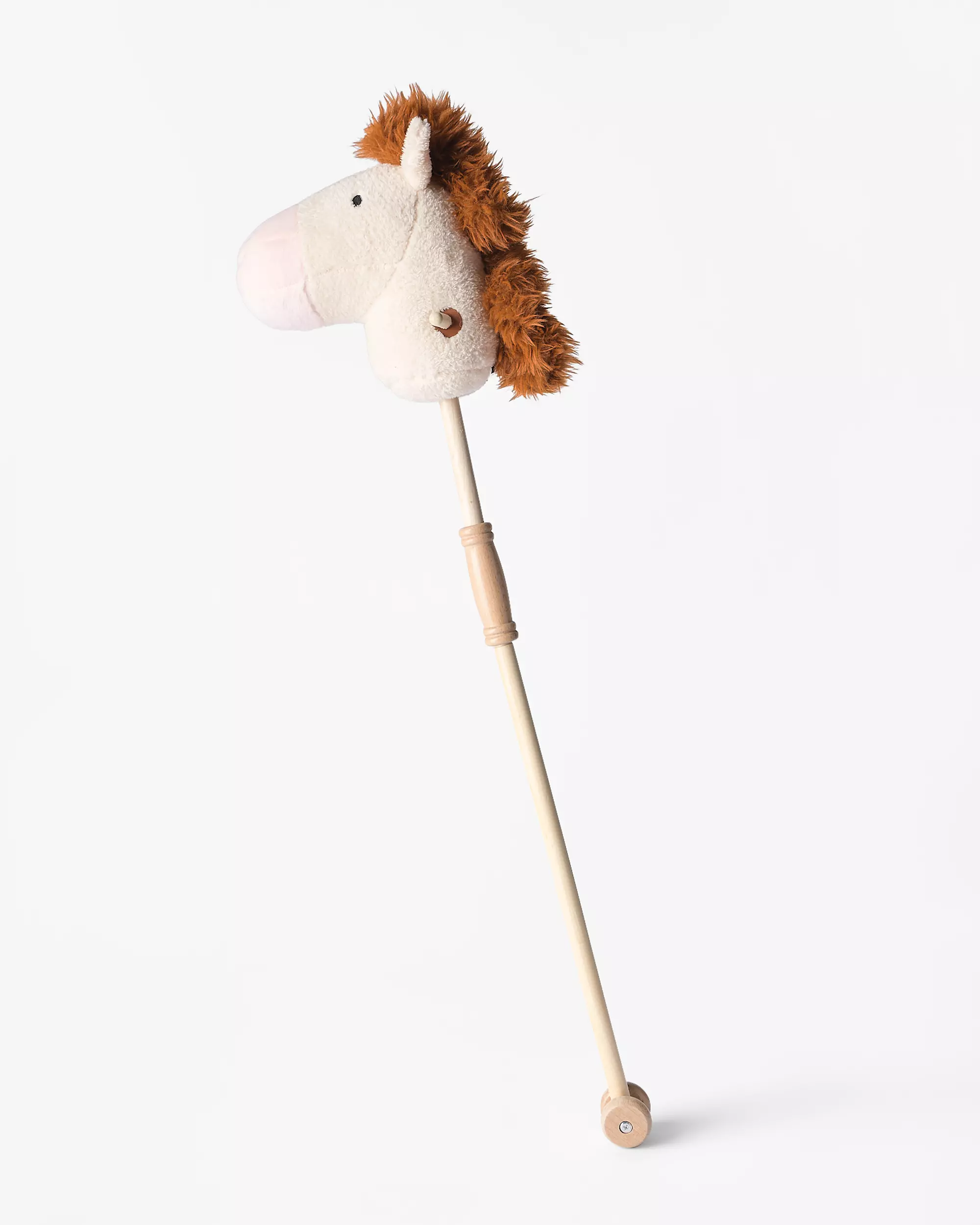 cheval-bâton peluche