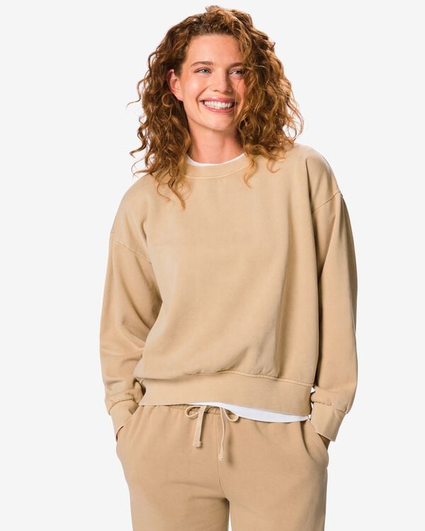 pull femme Esmee beige beige - 36214760BEIGE - HEMA