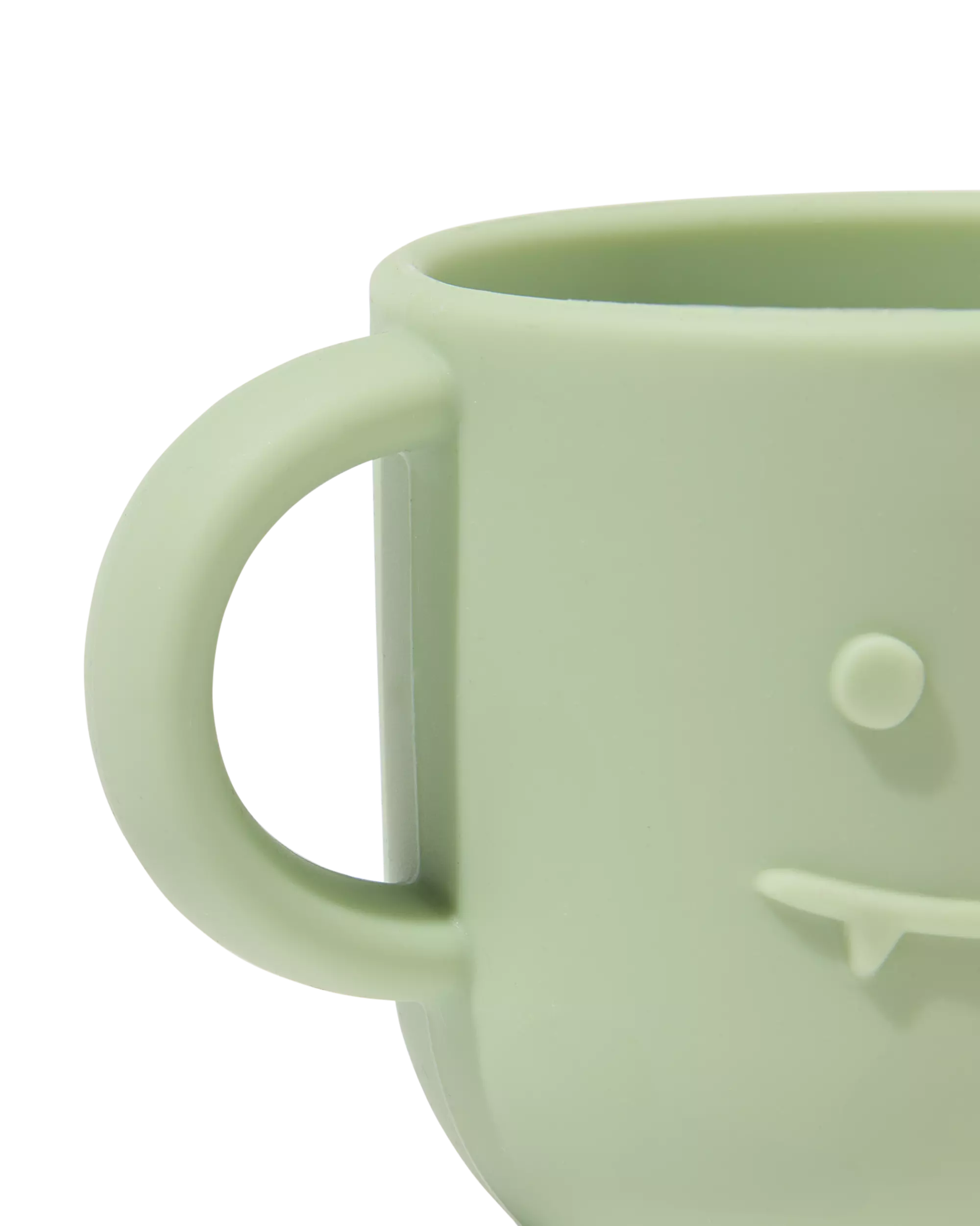 kinderbeker 150ml siliconen monster groen