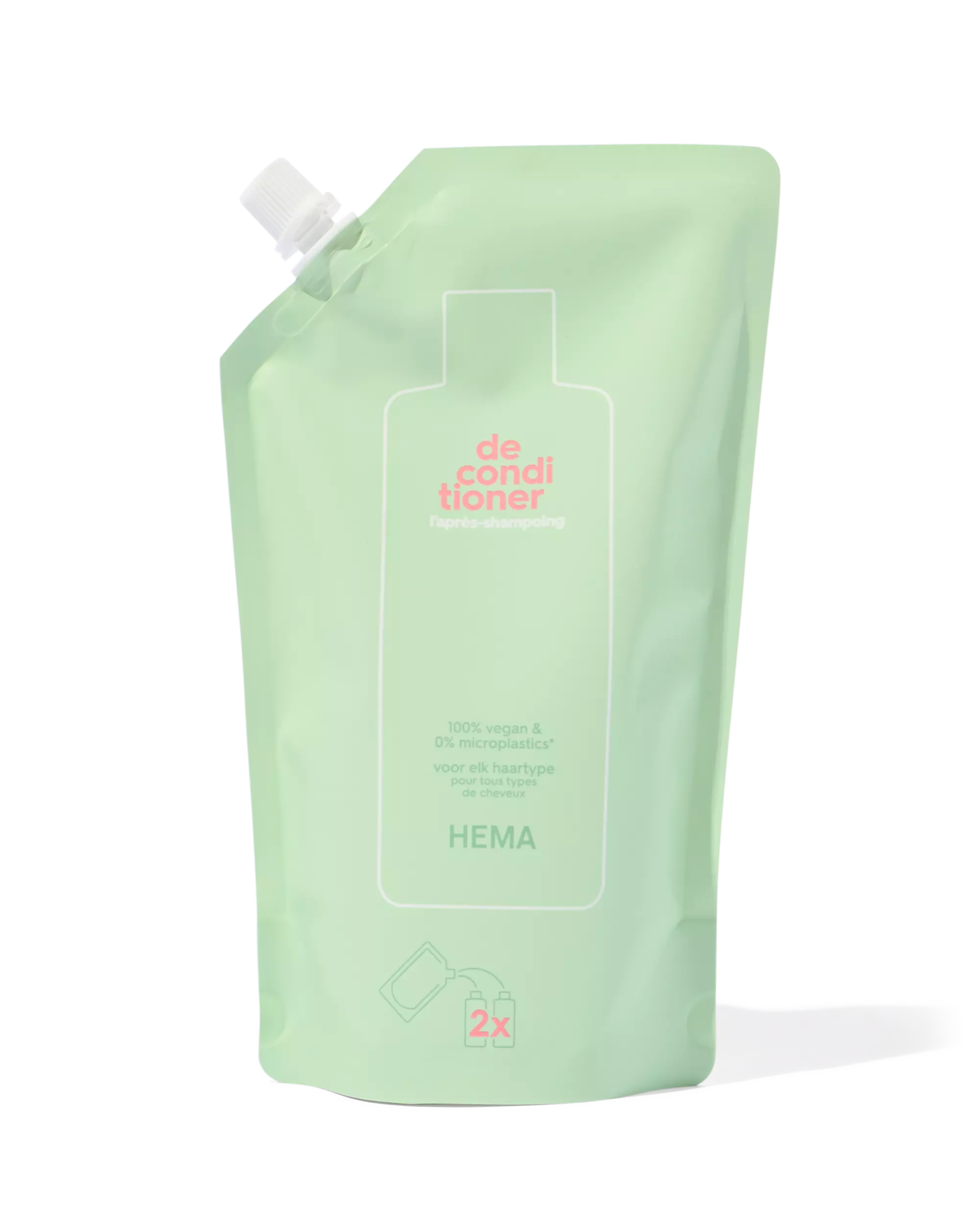 recharge l'après-shampoing pour tous types de cheveux 600ml