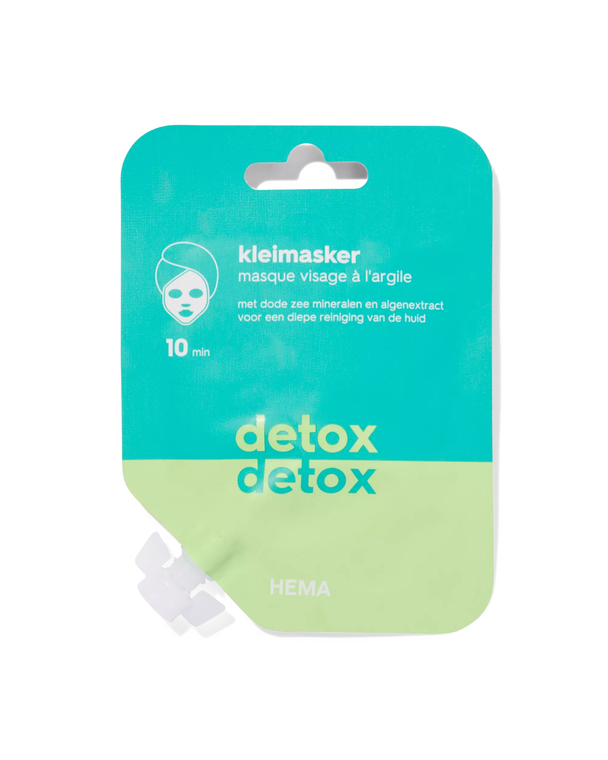 masque à l'argile mer morte détox