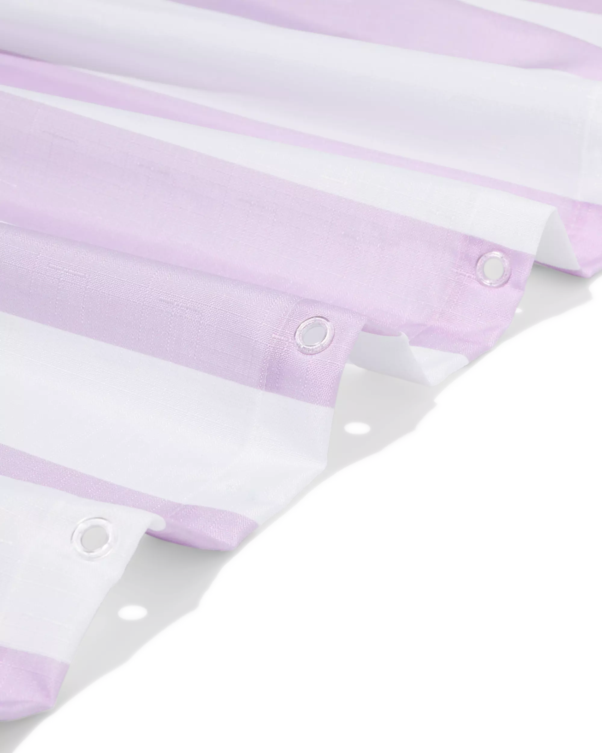 rideau de douche 180x200cm rayures lilas 