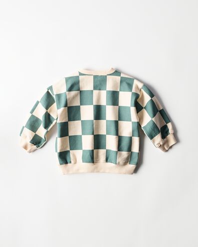 babytrui ruiten egel groen groen - 33108380GREEN - HEMA