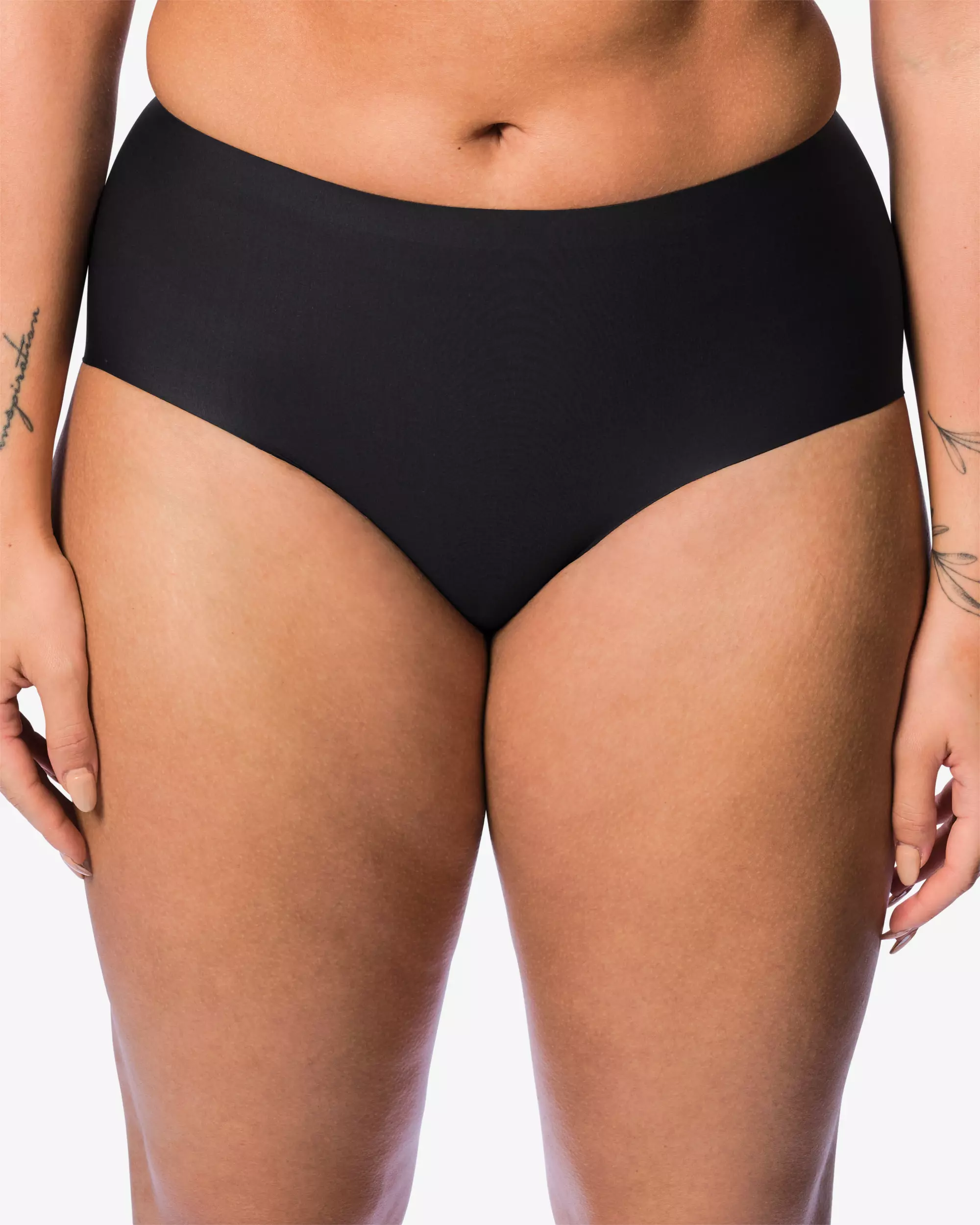 slip femme moyennement gainant taille haute
