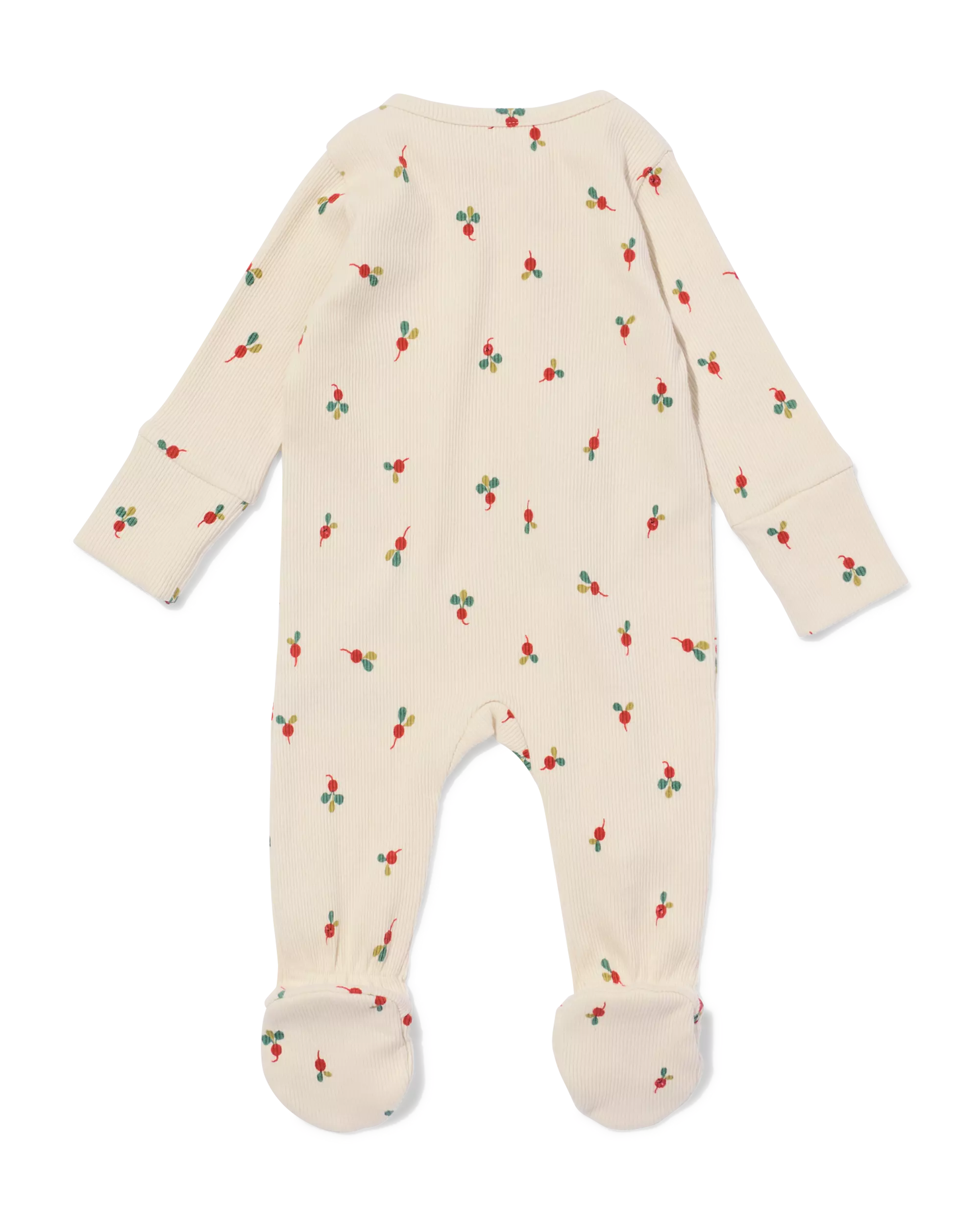 barboteuse bébé côtelée petits radis
