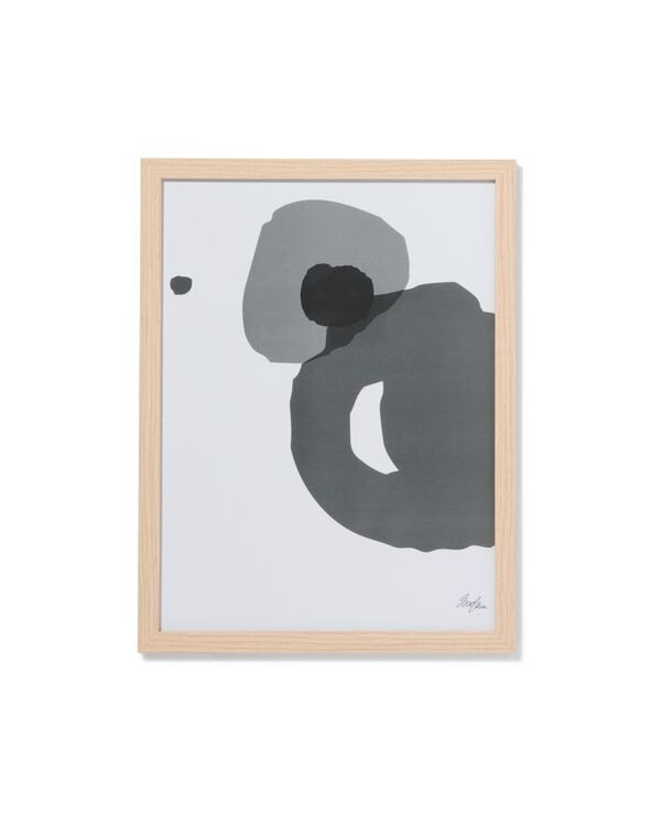 fotolijst 30x40cm naturel hout 30 x 40 - 13621040L30X40 - HEMA