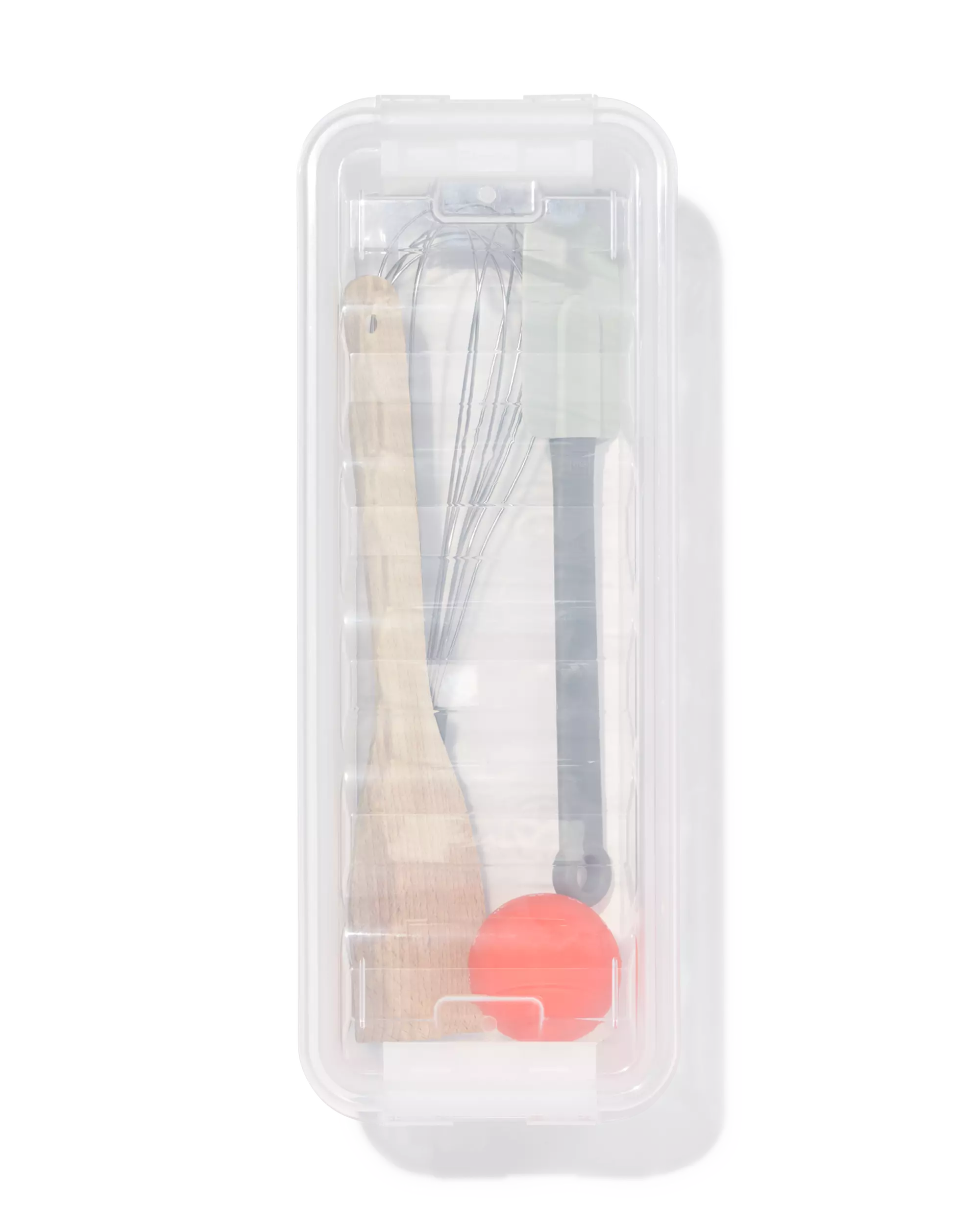 opbergbox 3.5L Madrid transparant 38x14x11