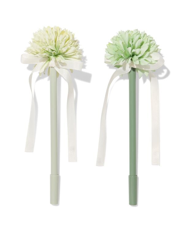 Kugelschreiber mit Blume  - 14402058 - HEMA