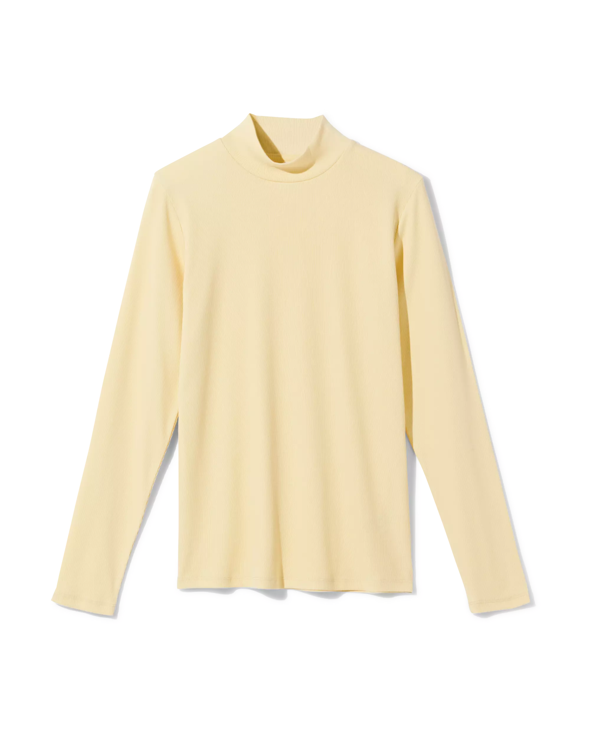 dames T-shirt regular fit rib