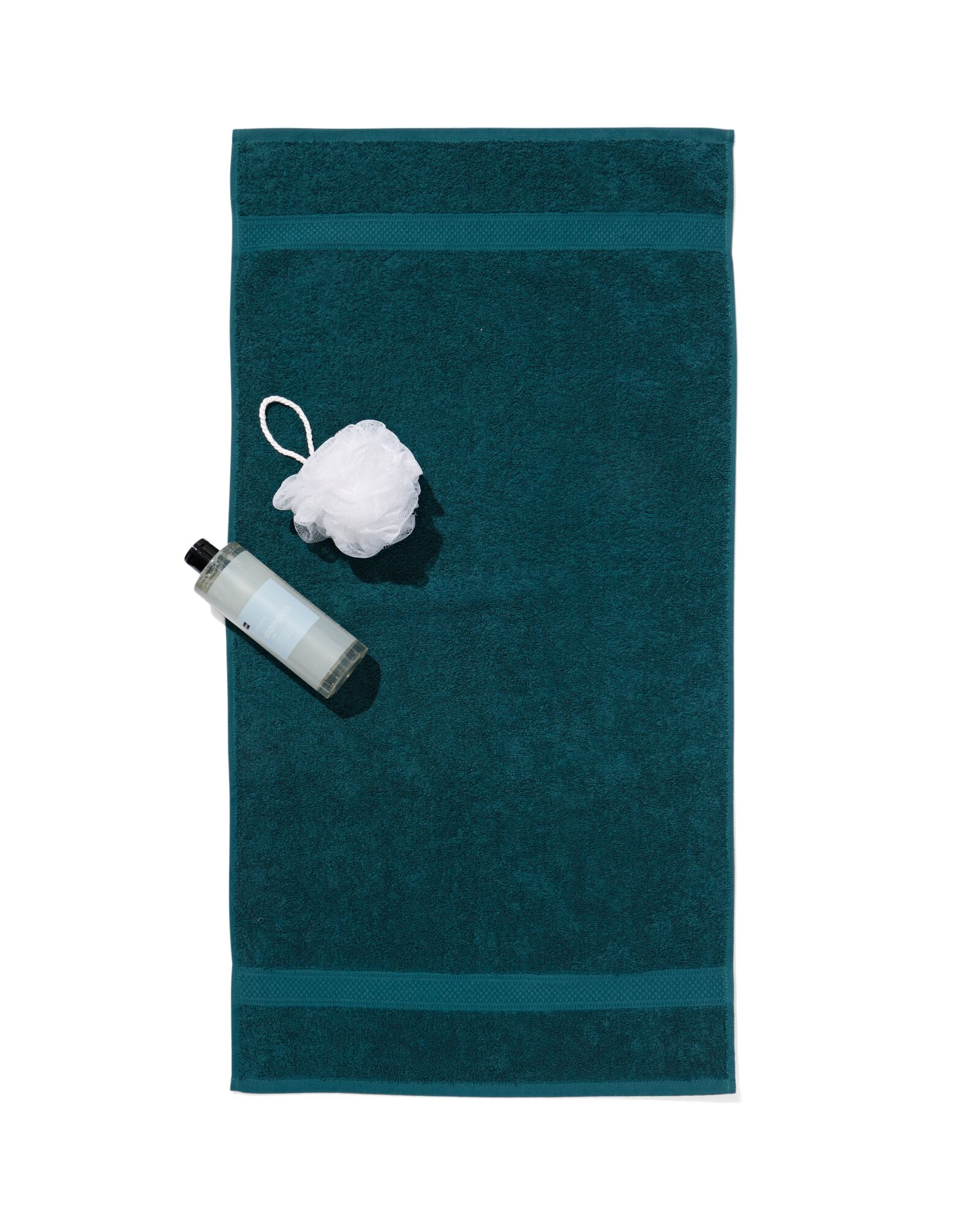 serviette de bain - 50x100 cm - qualit&eacute; &eacute;paisse - vert fonc&eacute; vert fonc&eacute; serviette 50 x 100 - 5220013 - HEMA
