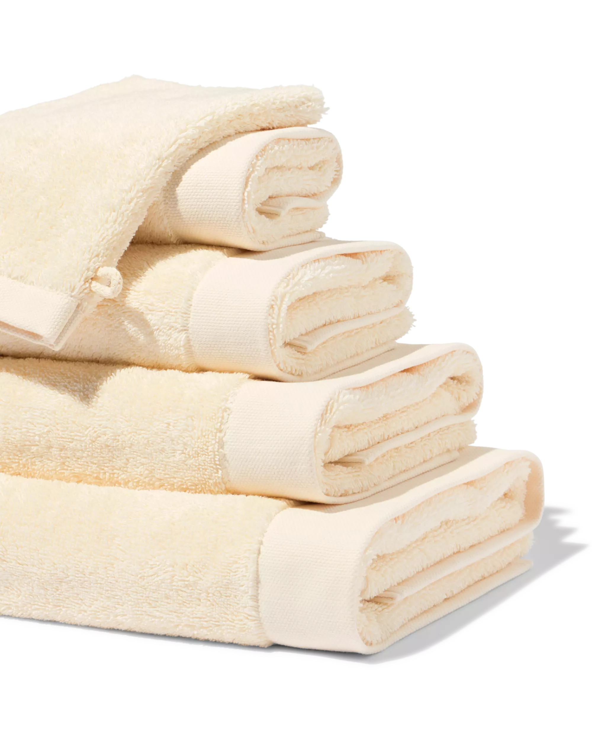 washandje 16x21cm hotelkwaliteit extra zacht ivoor