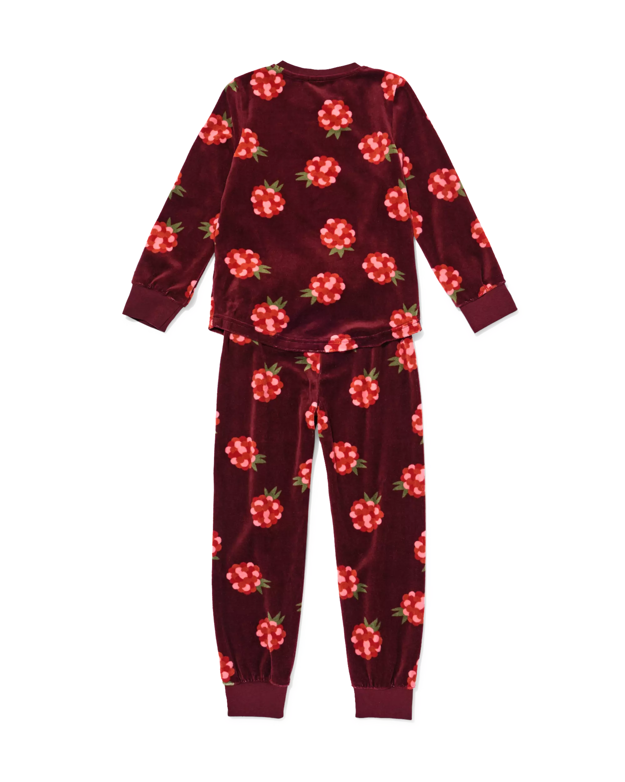 pyjama velours enfant fruit