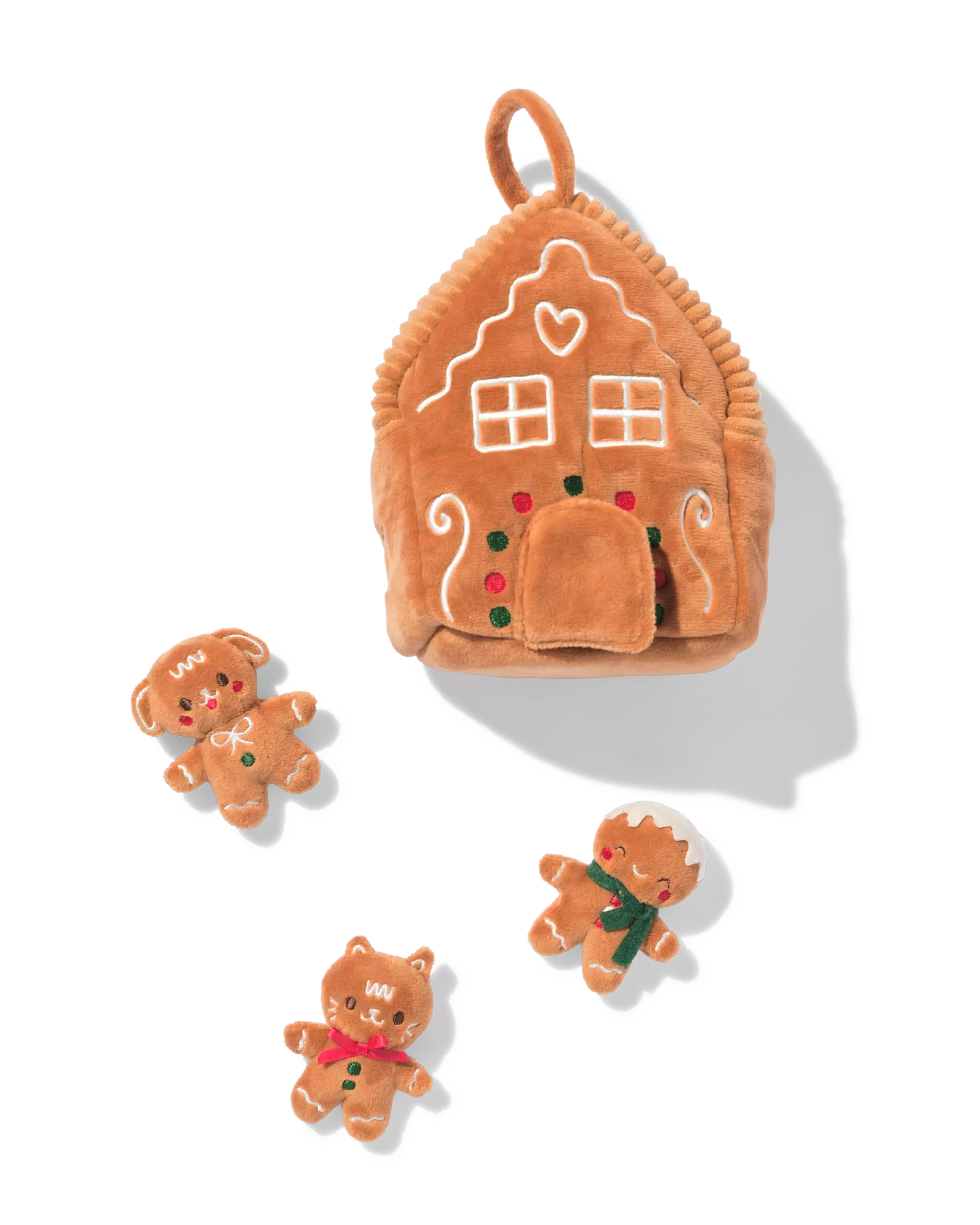 knuffelhuisje met figuurtjes
