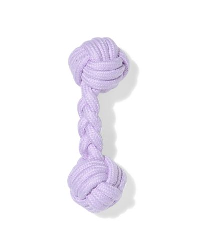 jouet chien 17 cm corde avec boutons  - 61100340 - HEMA