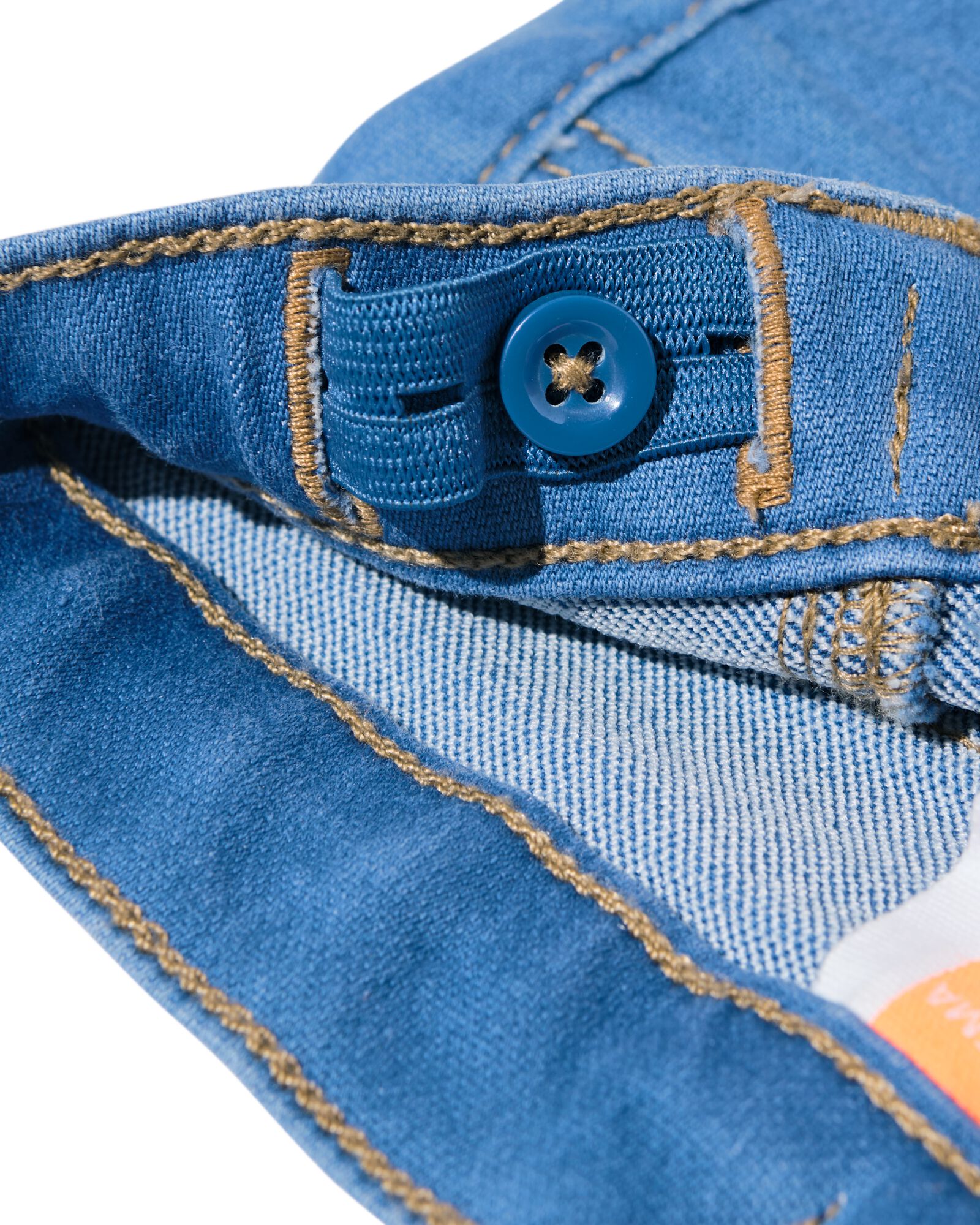 jog denim enfant bleu bleu - 33142340BLUE - HEMA