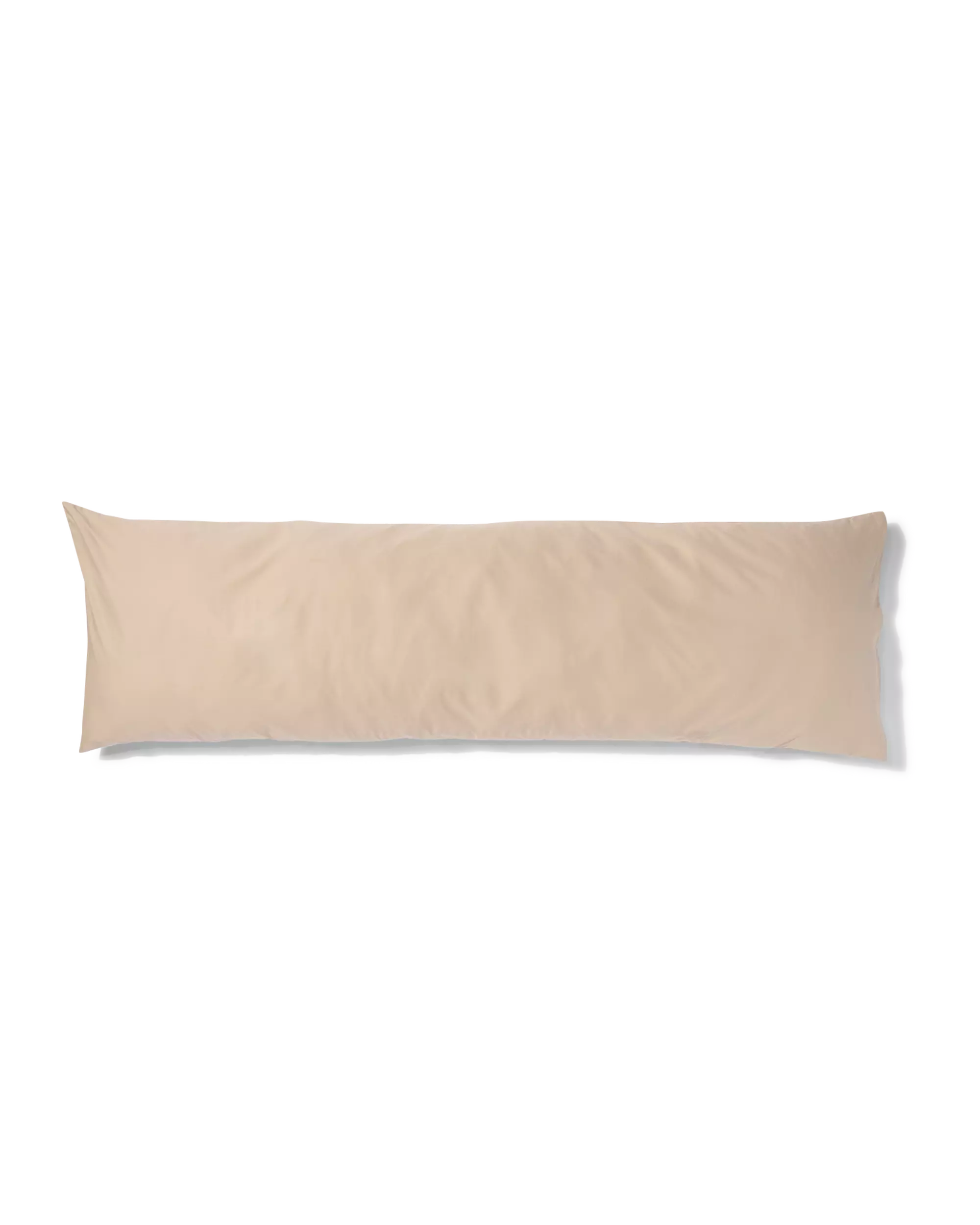 taie d'oreiller 50x160cm coton doux sable