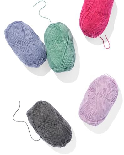 fil acrylique bleu violet 100g 250m - 60760009 - HEMA