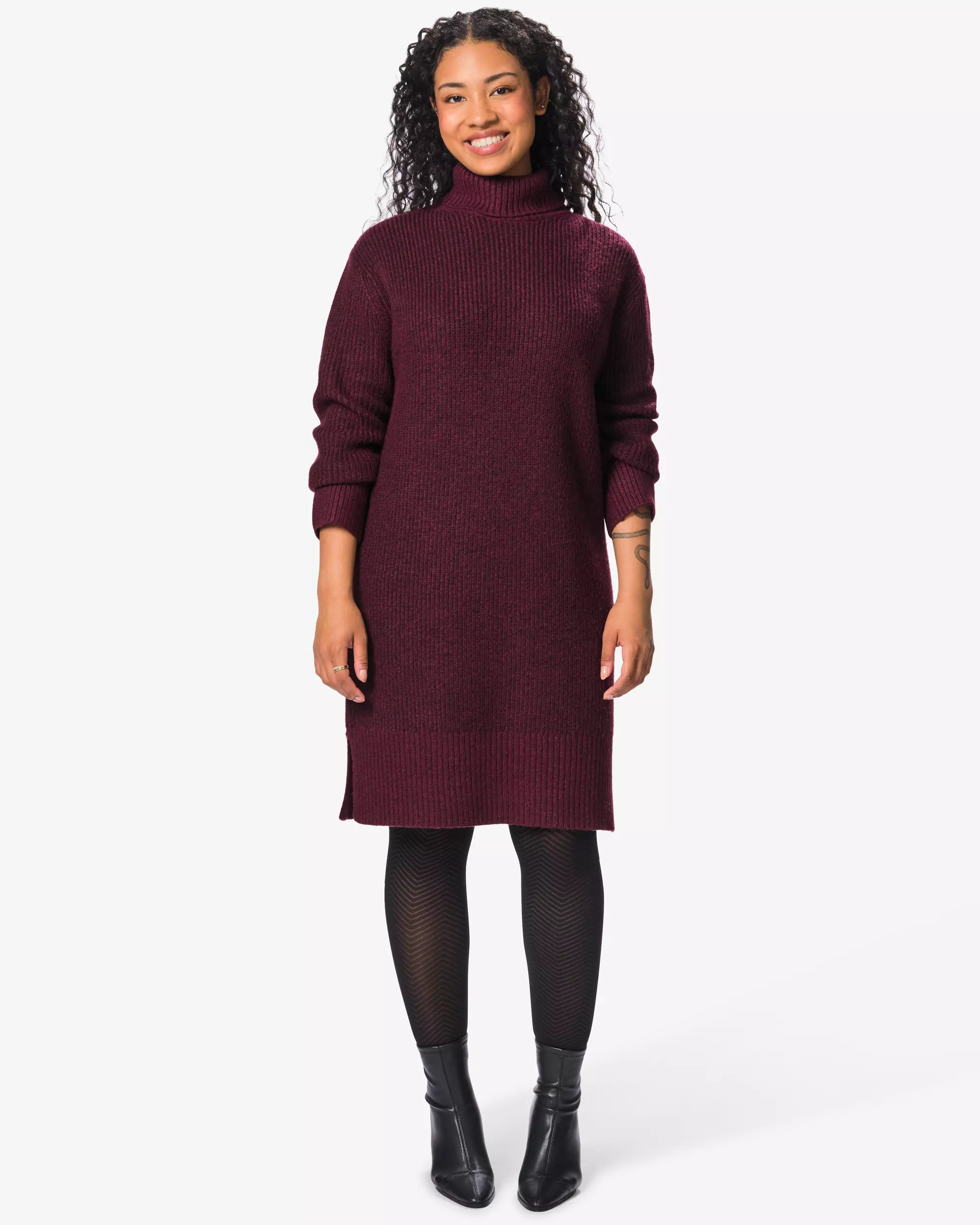 Damenkleid, Midi, Regular Fit, Strick