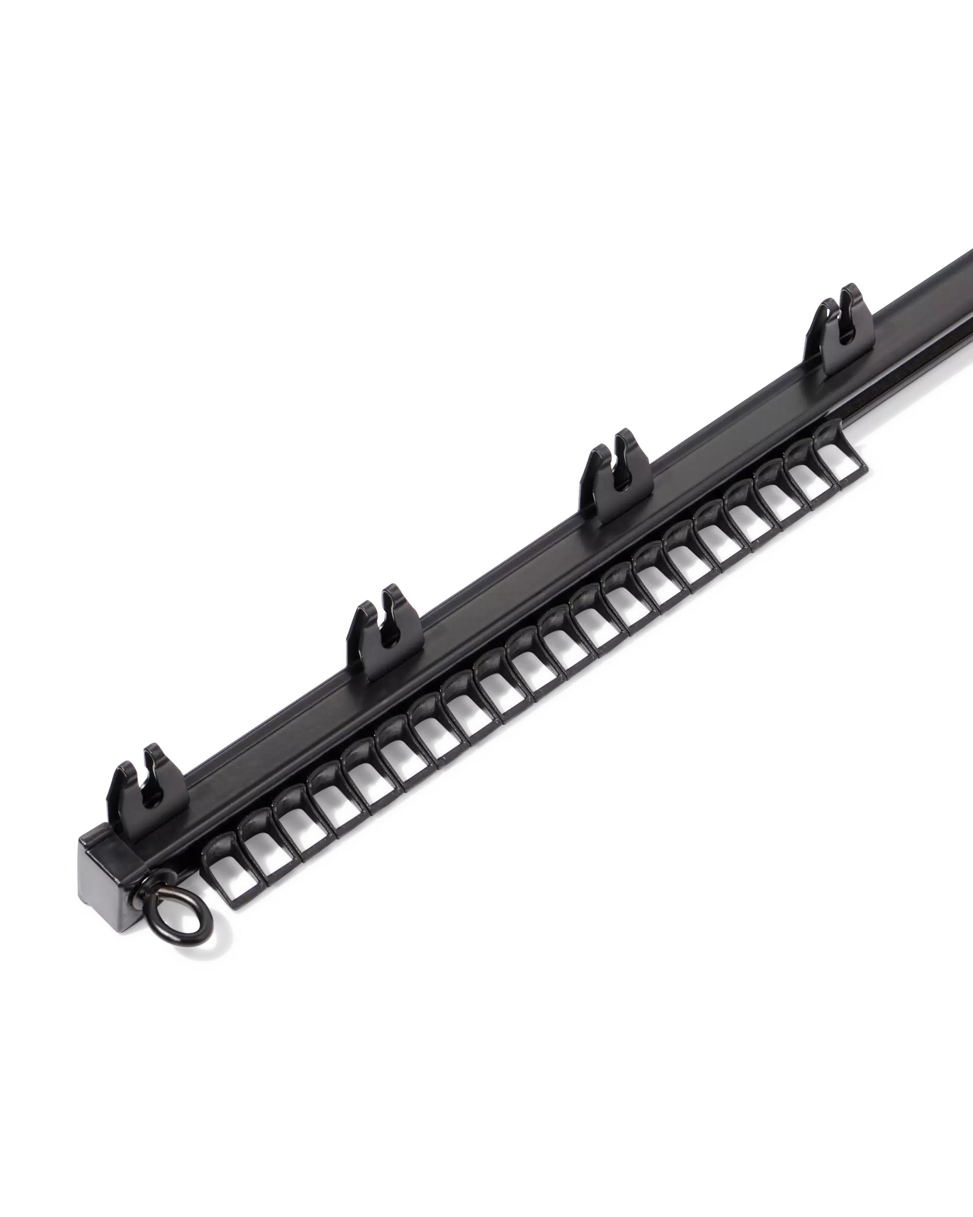 rail en U basique 200 cm noir