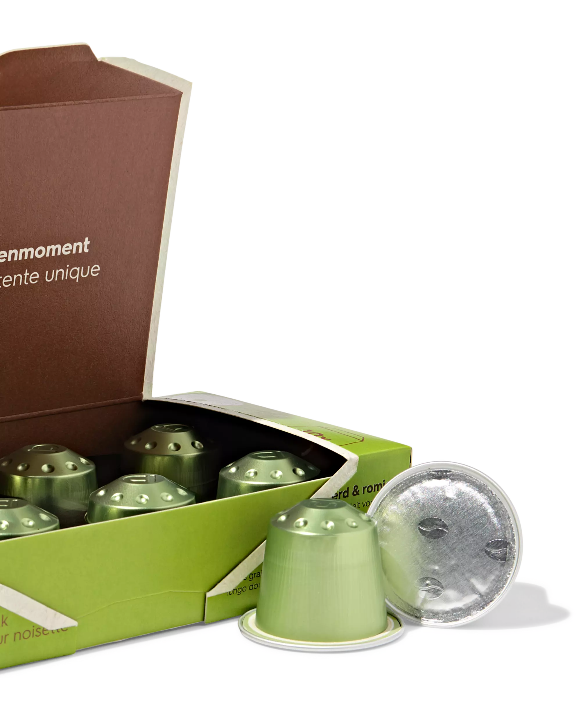 capsules de café noisette - lot de 10