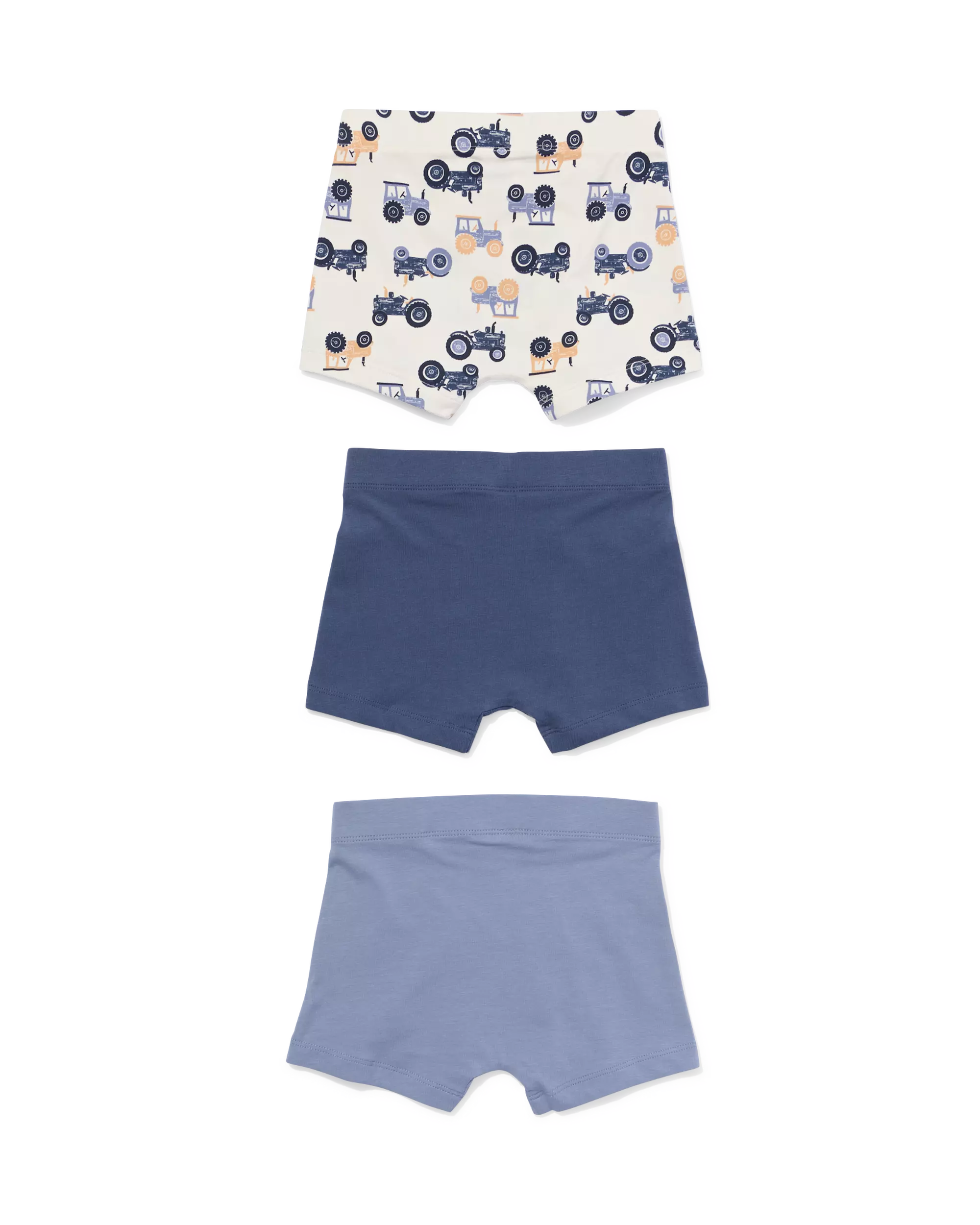 boxers enfant tracteur - lot de 3