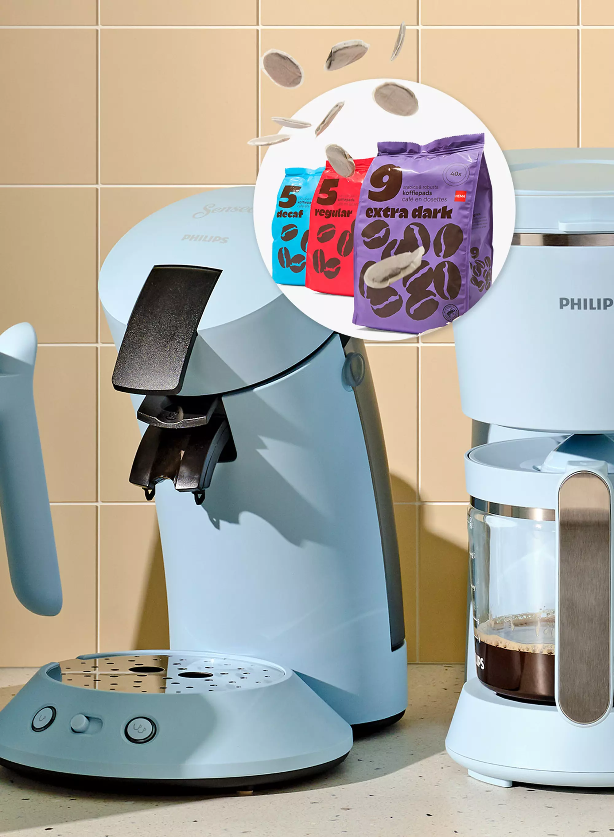 Machine à café Philips SENSEO® à dosettes CSA210/40