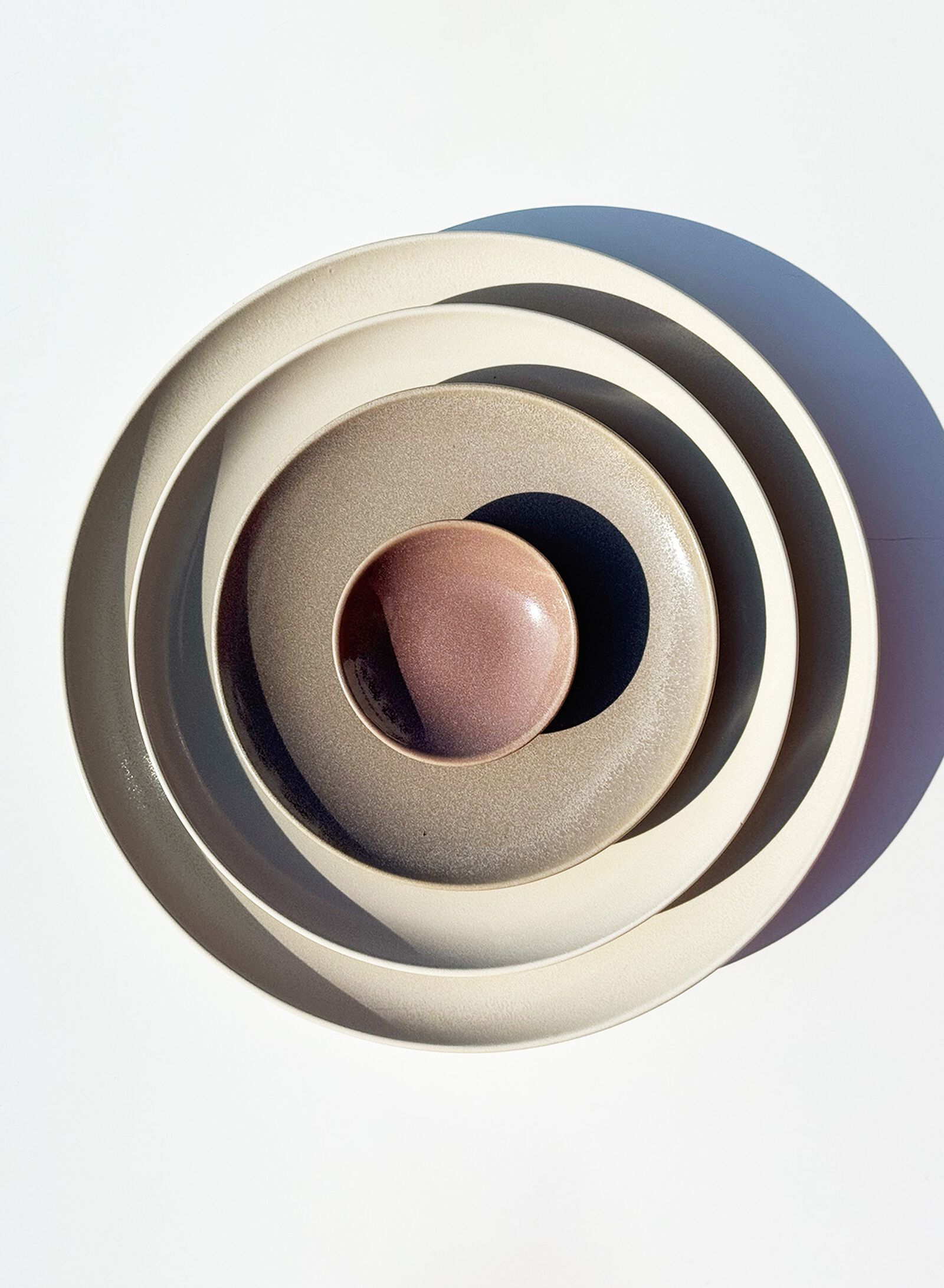 assiette creuse &Oslash;22cm Puur fa&iuml;ence beige - 9650173 - HEMA