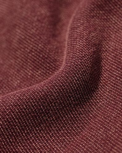 pantalon de jogging femme Esmee coupe d&eacute;contract&eacute;e en jersey bordeaux bordeaux - 36213640BURGUNDYRED - HEMA