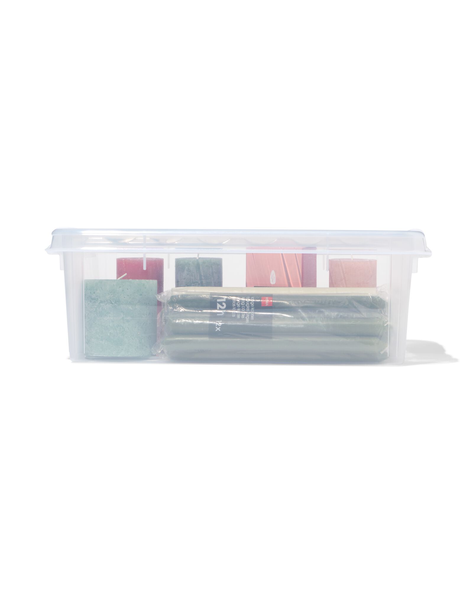 bo&icirc;te de rangement 21L London transparent 50x39x18 - 39822005 - HEMA
